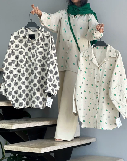 مانتو لینن نچرال ترک کد 2709