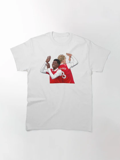 تیشرت ورزشی آرسنال | تیشرت Arsenal F.C طرح Bukayo Saka and Martin Odegaard کد 148991