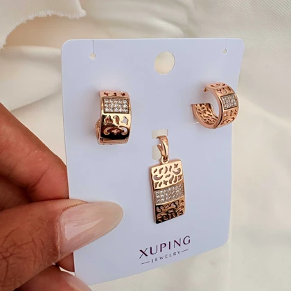 نیم ست مستطیلی ژوپینگ بدون زنجیر