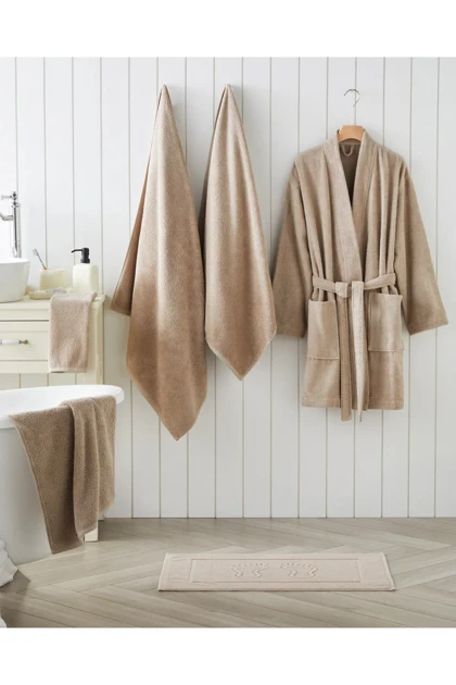 حوله صورت English Home Cotton Line ٪100 پنبه 50 × 90 سانتی‌متر