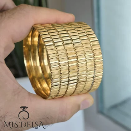 النگو طلاروس هندی 8 میل 2 عددی