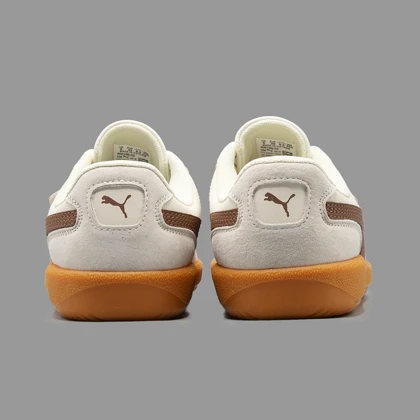 پوما پالرمو سفید قهوه ای Puma Palermo White Brown