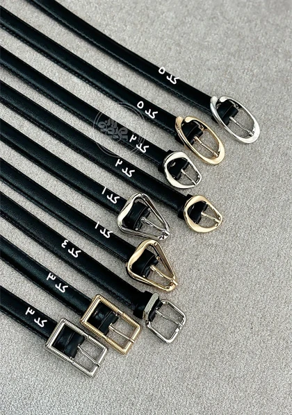 کمربند سگک دار باریک