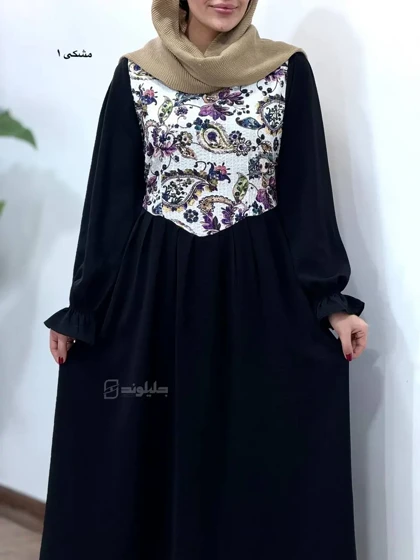 پیراهن مانتویی سوزندوزی آیسو شکوفه