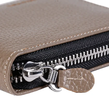 کیف پول چرم زیپ‌دار WA26