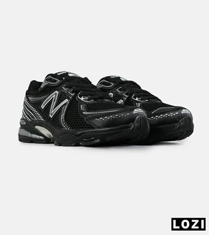 کفش کتانی مردانه و زنانه مشکی New Balance 860 V.02 مدل 7510