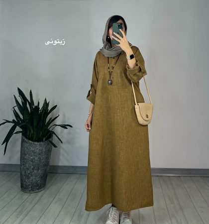 مانتو بلند آویشن 1