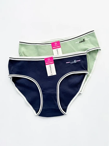 شورت اسلیپ کبریتی نوار دوزی نوشته Love