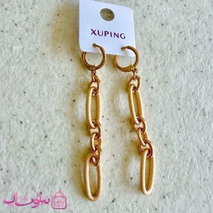 گوشواره آویز بلند زنانه ژوپینگ مدل دیوید یورمن کد 500