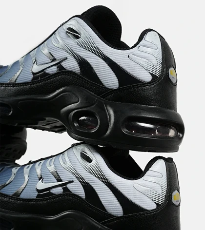 کفش کتانی مردانه و زنانه سفید طوسی مشکی NIKE AirMax Plus TN Ultra مدل 7344