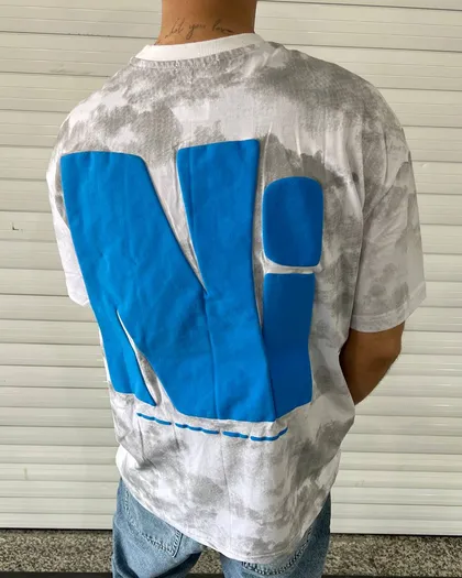 تیشرت T-SHIRT طرح NI رنگ سفید