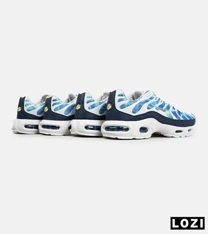 کفش کتانی مردانه و زنانه آبی سفید NIKE AirMax Plus TN Ultra مدل 6732