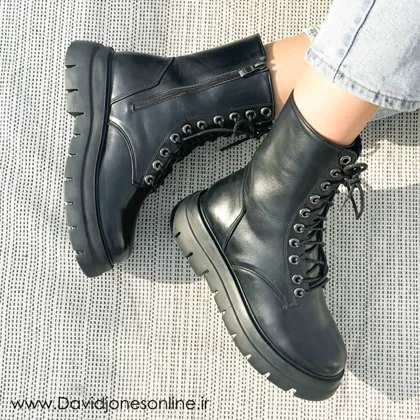 نیم بوت زنانه استرادیواریوس مدل00002-Stradivarius-Flat-Ankle-Boots