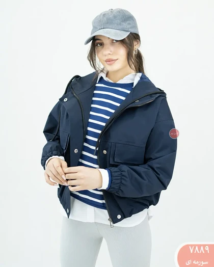 بارانی کوتاه پایین گت 7889