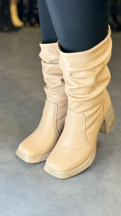 بوت چروک پهن کد 3202