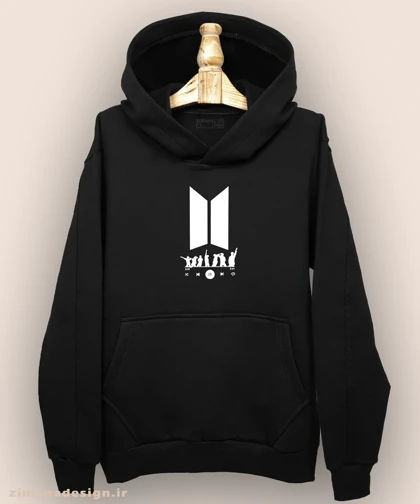 هودی مردانه و زنانه طرح بی تی اس کد 990