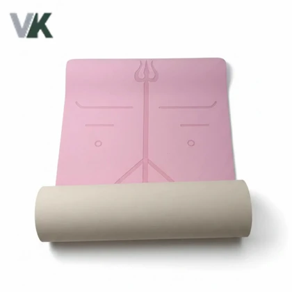 مت یوگا 6 میل TPE خط‌دار در 8 رنگ شناسه 10100714