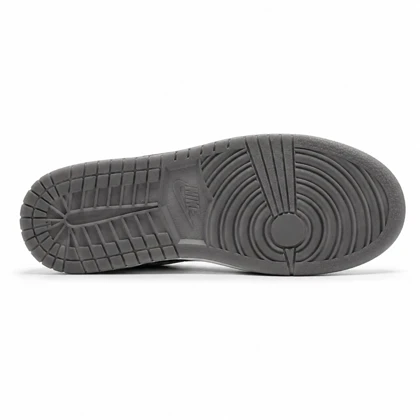 کفش و کتانی مردانه مدل NIKE AIR JORDAN 1 رنگ سفید طوسی کد 30192
