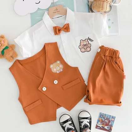 سه تیکه بچگانه تدی وارداتی