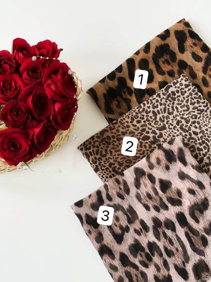 2059-شال نخی پلنگی