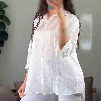 شومیز شیشه ای مدل رامونا کد 50317