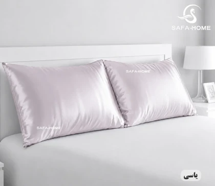 روبالشتی ساتن مدل جفتی صفاهوم
