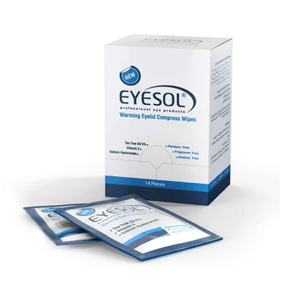 پد پاک کننده پلک و مژه آیسول 14 عددی