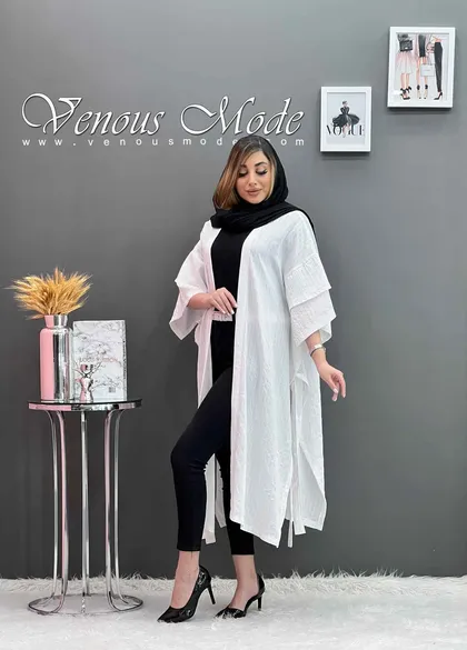 مانتو بلند بغل چاک