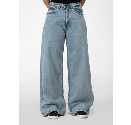 شلوار جین واید لگ قد 110 زنانه CL3203