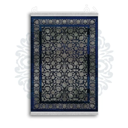 فرشینه از جنس پارچه هازان مخمل ترک طرح سنتی و مدرن برند دفه کد DAMG83