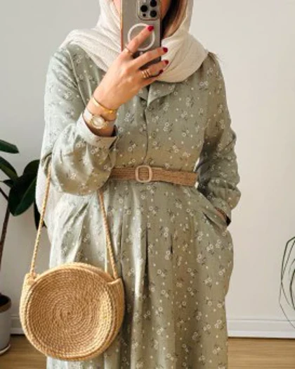 پیراهن مانتویی بابونه 1