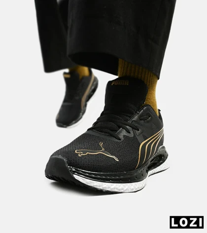 کفش کتانی ورزشی مشکی طلایی مردانه و زنانه PUMA