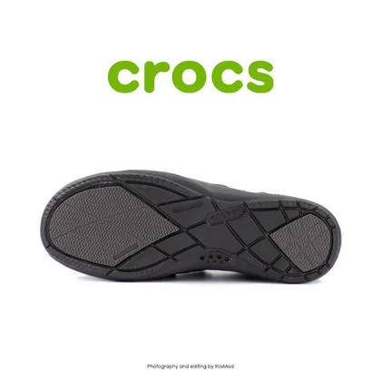 لوفر مردانه کراکس - Crocs Walu Men Black/Black