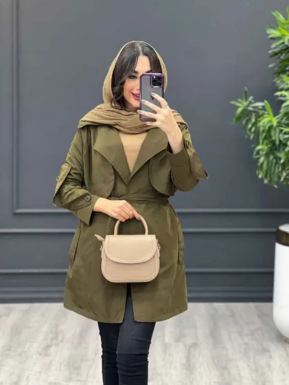 بارانی کوتاه بغل پاگن