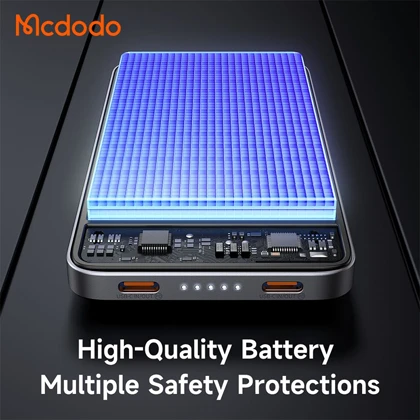 پاوربانک 10000 مک دودو مدل MCDODO 10000MAH 20W METAL ULTRA-THIN POWER BANK MC-378