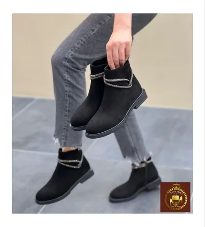 نیمبوت زنانه نگین‌دار هاله