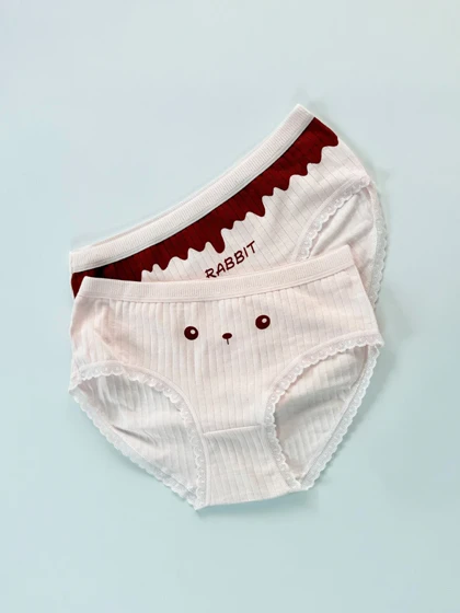 شورت اسلیپ نخ پنبه عروسکی طرح خرس