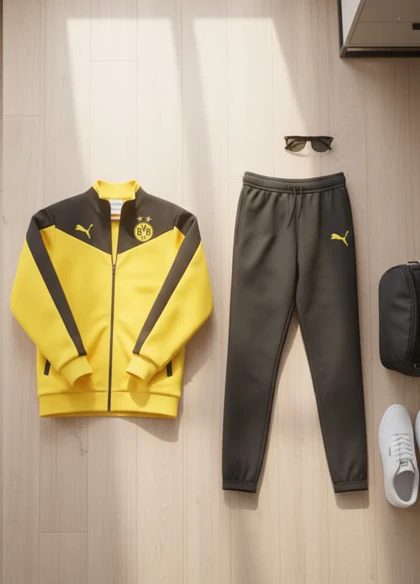 ست سویشرت شلوار دورتموند مردانه مدل BVB09