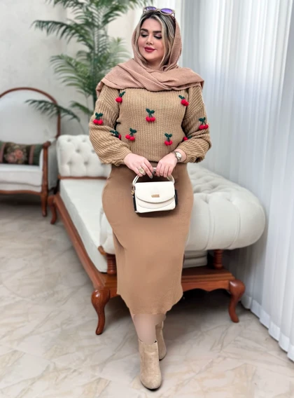 بلوز بافت گیلاس 2161