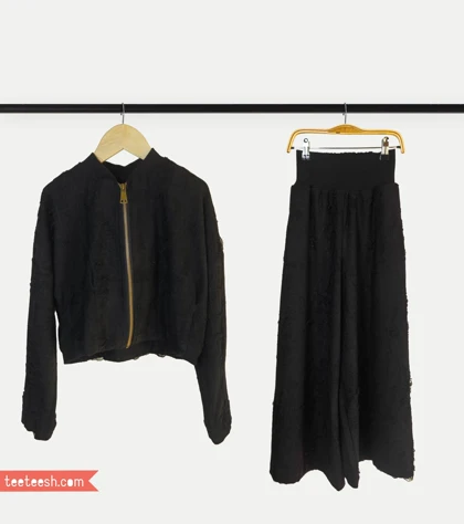 ست سویشرت شلوار مشکی