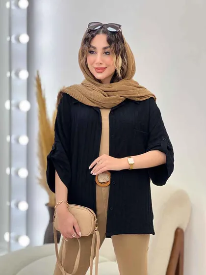 شومیز تک جیب شینا