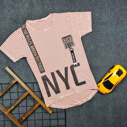 تیشرت پسرانه راه راه NYC
