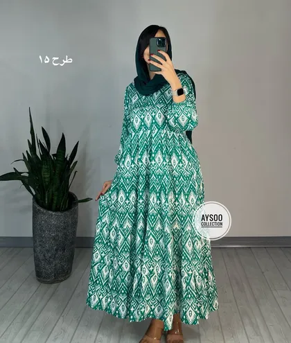 پیراهن طرحدار مزونی47