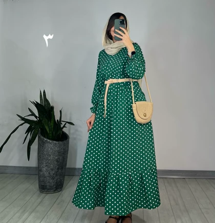 پیراهن مانتویی السانا