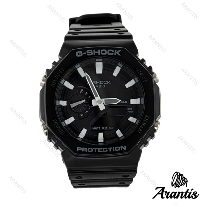 جیشاک GA-2100 مردانه مشکی ایندکس سفید m-0795