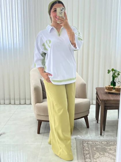 ست زنانه و دخترانه اسپرت بیرونی کد 420