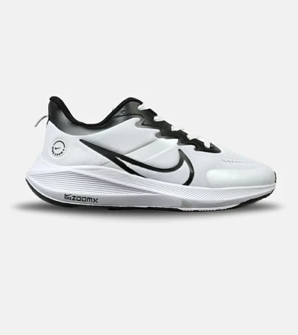 کفش کتانی مردانه سفید مشکی NIKE AIR zoomx
