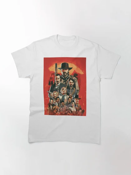 تیشرت بازی Red Dead Redemption | تیشرت رد دد ریدمپشن طرح amazing and cool art works کد 159446