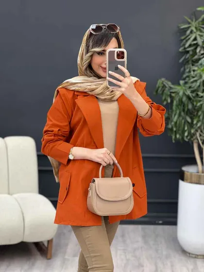 مانتو لینن سر شانه ژیله