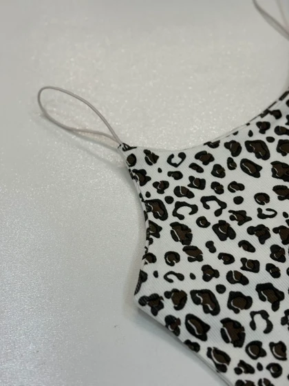 نیم‌تنه بند ماکارون پلنگی 1701